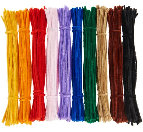 VBS Chenille wire "Colormix", 30 cm, set of 500