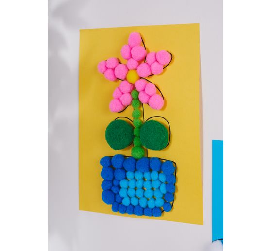VBS Pompoms "Colors & sizes mix", 1.000 pieces
