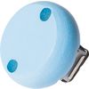 Schnullerketten Holzclip Pastell-Blau