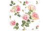 Serviette "Romantische Rosen"