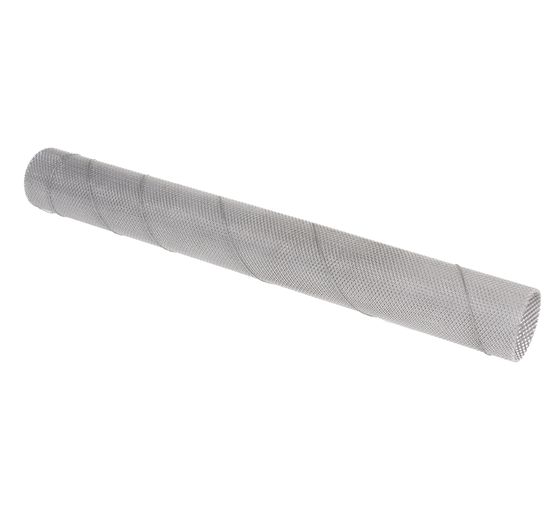 Ziehgitter, 2x4mm, 40x100cm, alufarben