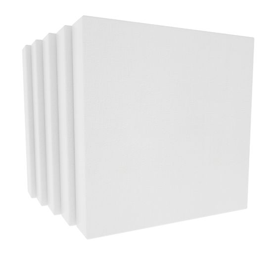 VBS Stretched canvas 10 x 10 cm, 5 pieces