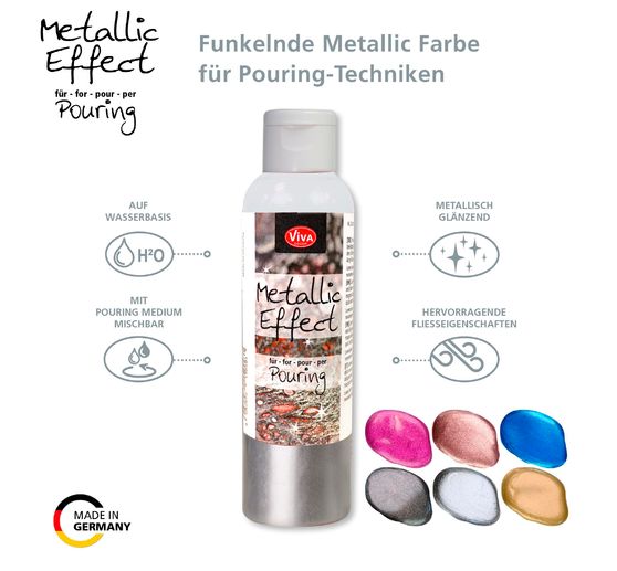VivaDecor Metallic Effekt Pouring