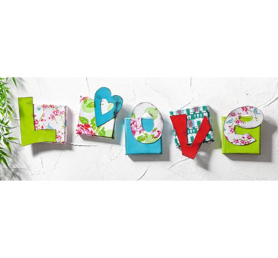 VBS Stretched canvas 10 x 10 cm, 5 pieces