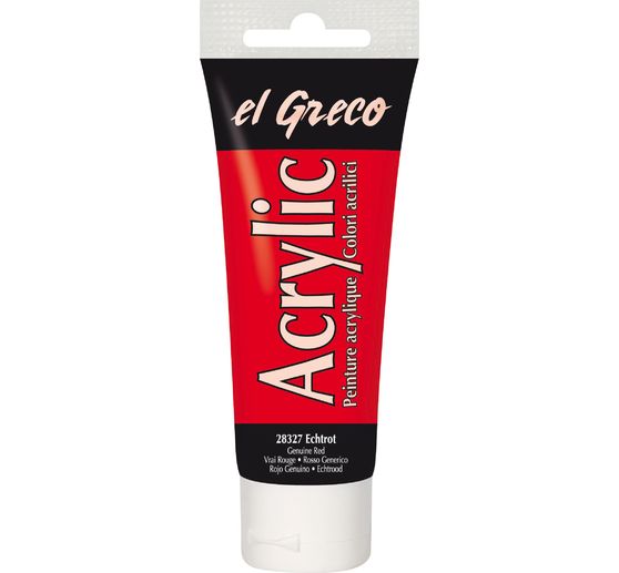 KREUL el Greco acrylic set, 6 x 75 ml tubes