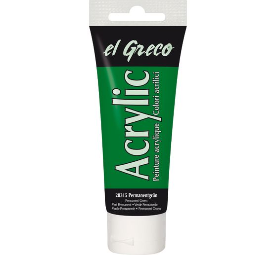 KREUL el Greco acrylic set, 6 x 75 ml tubes