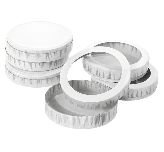 Lantern bases/lids "Small", 10 pairs