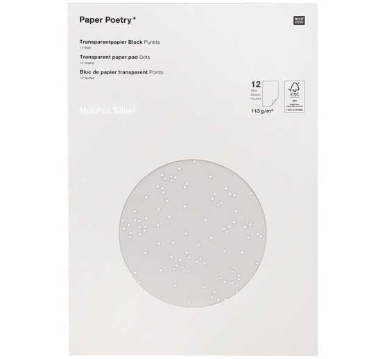 Transparentpapier "Punkte"