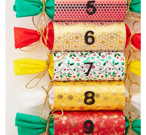 Faltblätter "Hotfoil Xmas"