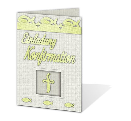 Design-Banderole "Konfirmation"