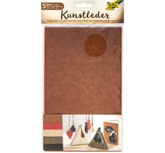 Kunstleder, 5 Blatt