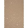 Naturkarton "Sterne" Gold