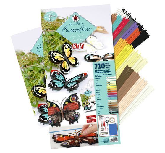 Karen-Marie Quilling-Set "Butterflies"