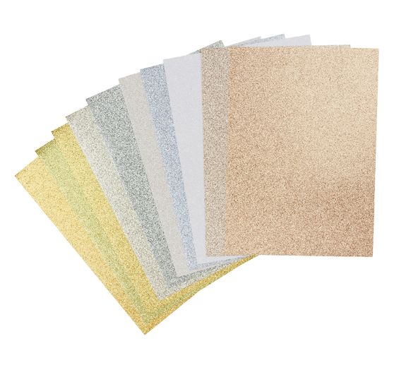 Glitterpapier "Glamour Mix"