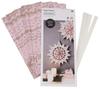 Papiertüten Sterne-Set "Merry Christmas", groß, Rosa