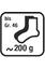 Socks = 200 g