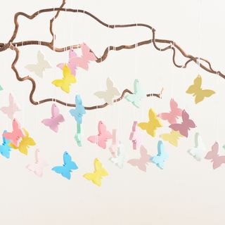 Cast butterfly pendant