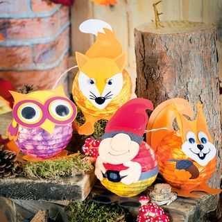 Motif template: Lampion lampshades