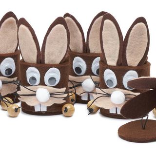 VBS Kreativ-Set „Eierwärmer Hase“, 6 Stück 