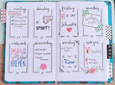 Bullet Journal Erstellen Vbs Hobby Bastelshop