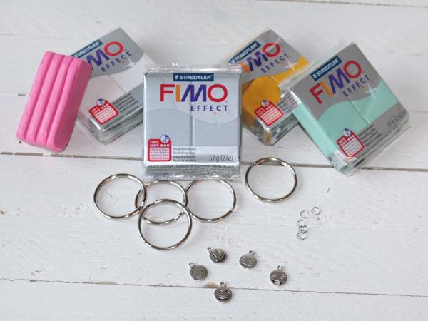 Glasmarkierer aus Fimo einfach selber machen